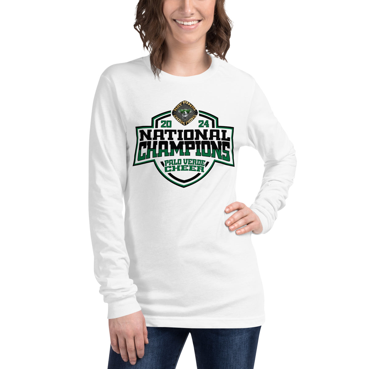 Palo Verde High School Cheer 2024 Unisex Long Sleeve Tee