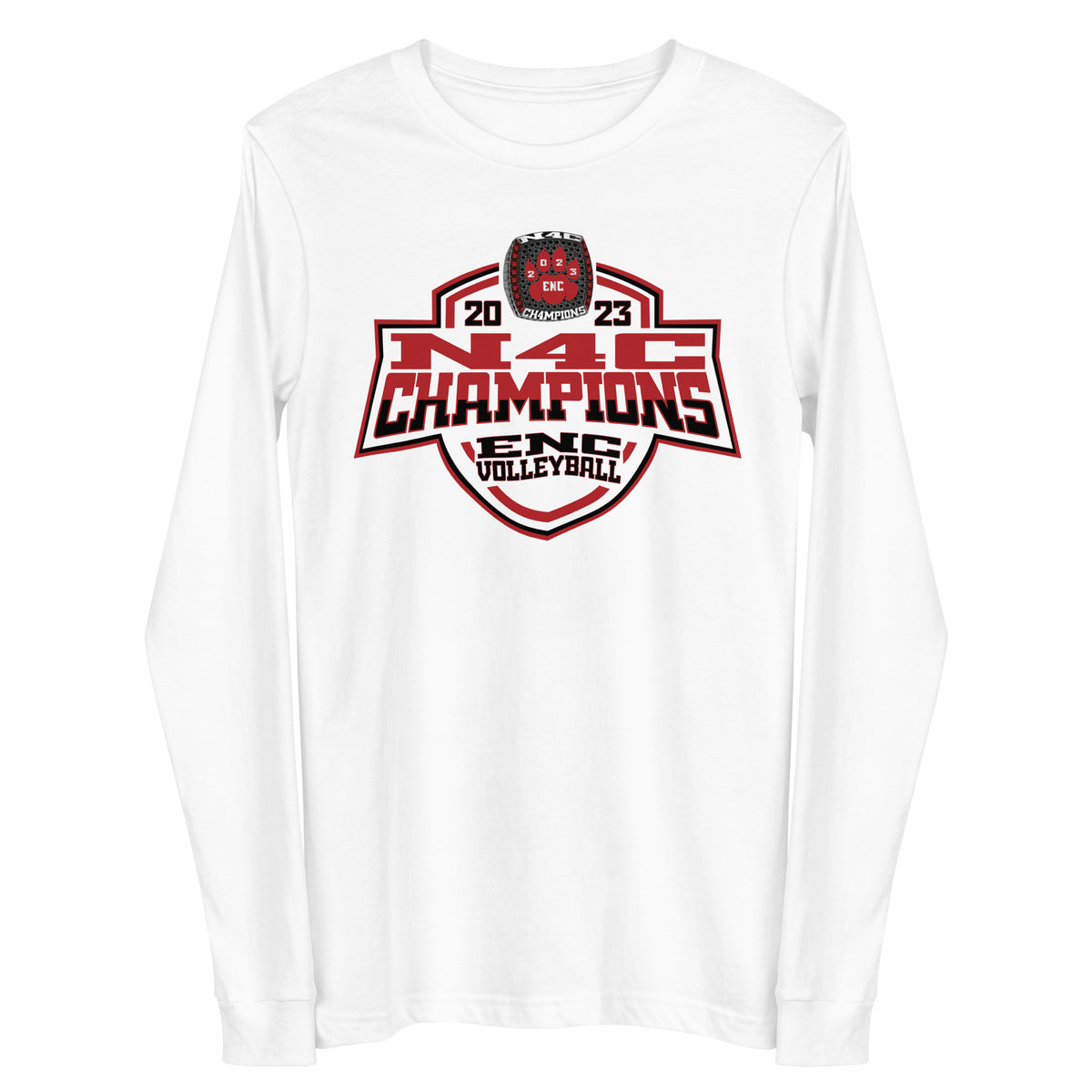 Eastern Nazarene College Volleyball -Women's 2023 Unisex Long Sleeve Tee