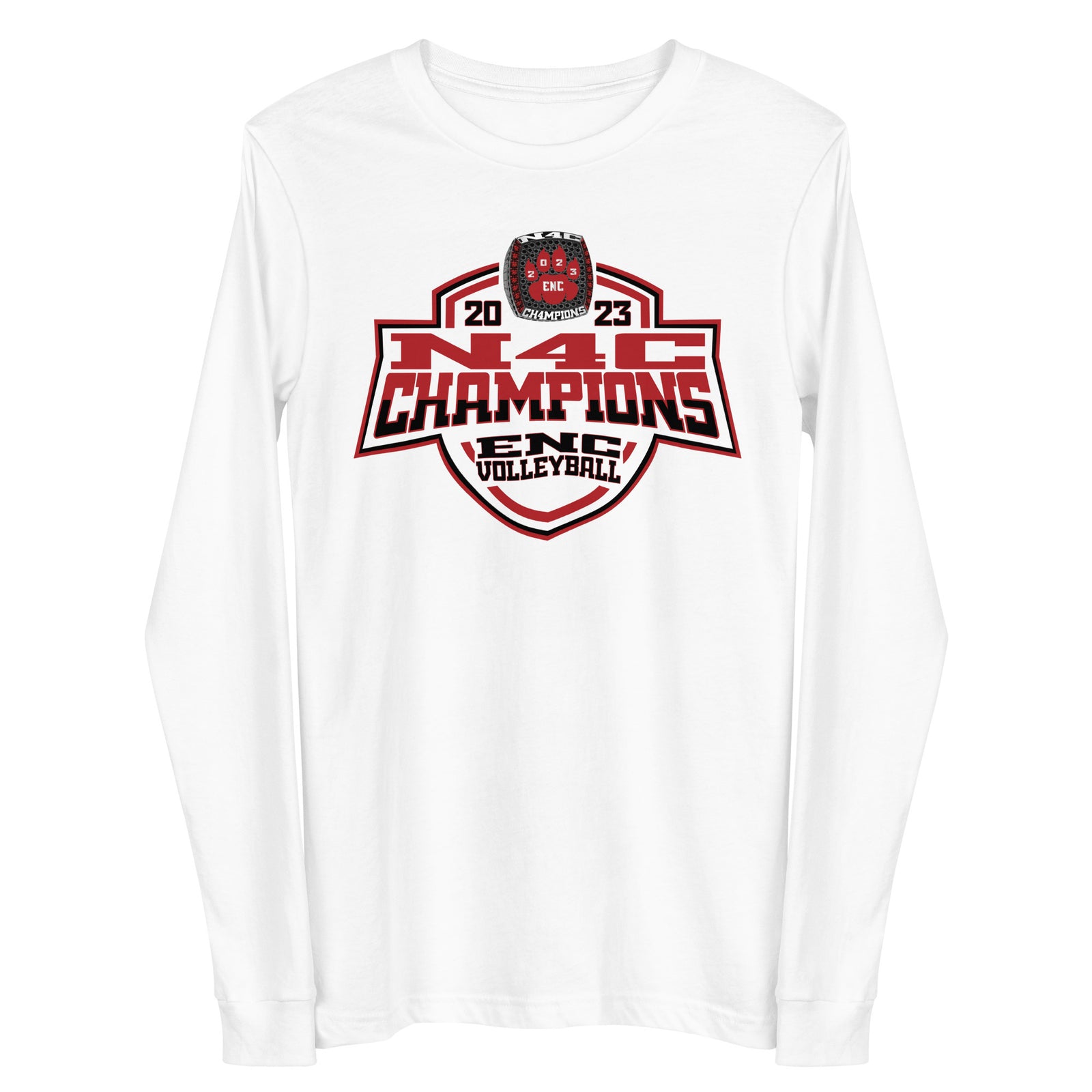 Eastern Nazarene College Volleyball -Women's 2023 Unisex Long Sleeve Tee