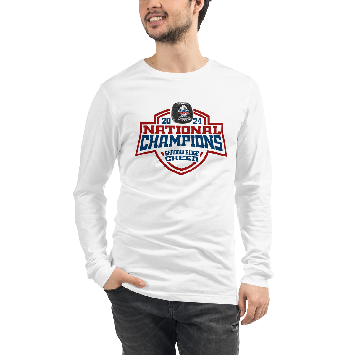 Shadow Ridge High School Cheer 2024 Unisex Long Sleeve Tee