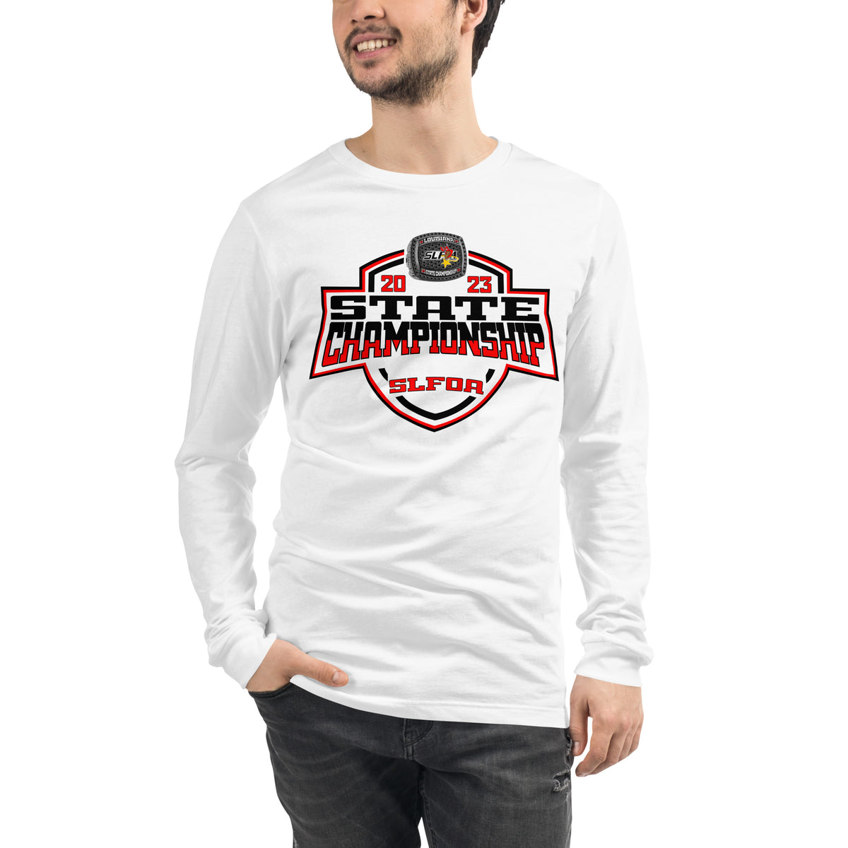 South Louisiana Football Officials Association Football 2023 Long Sleeve Tee