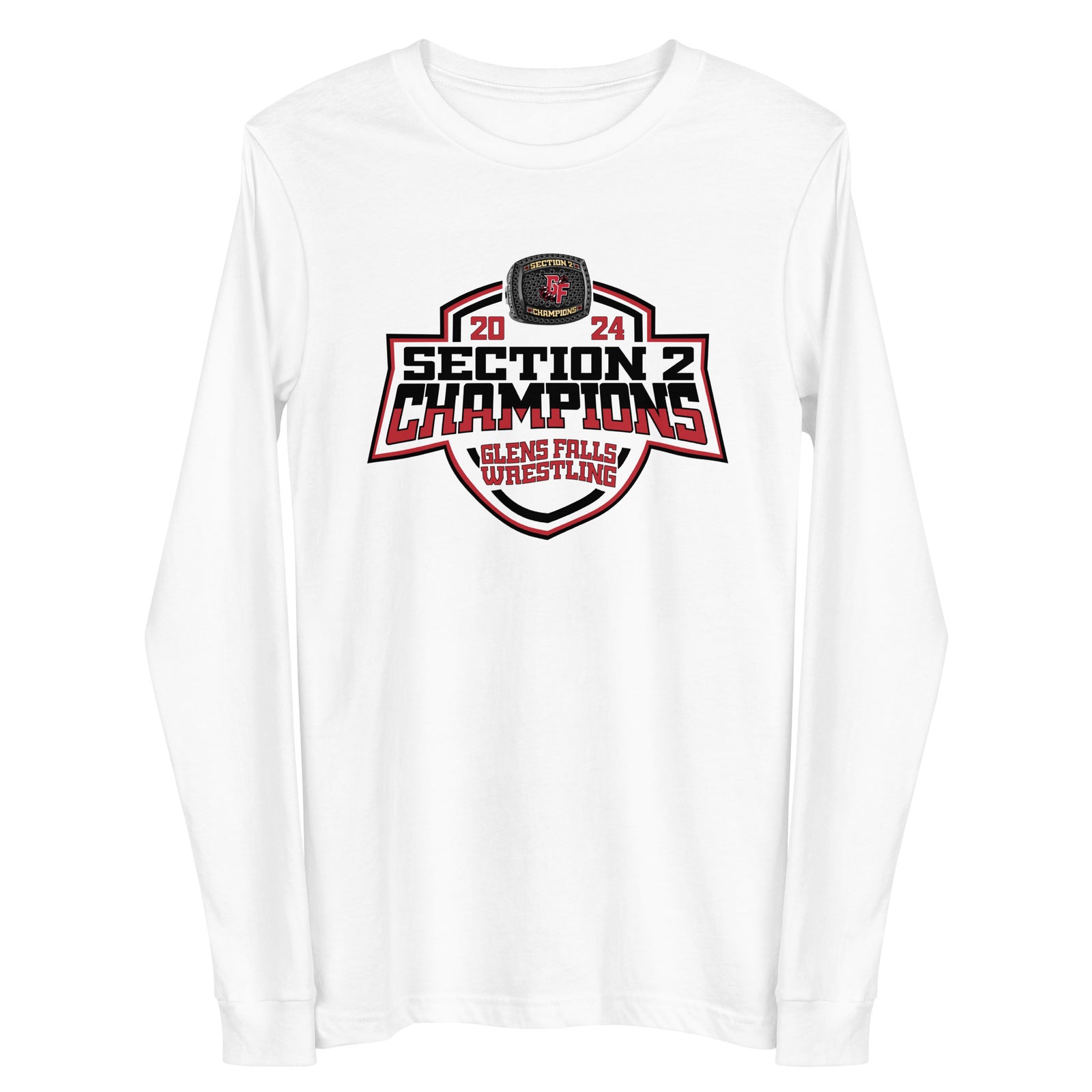 Glens Falls High School Wrestling 2024 Unisex Long Sleeve Tee