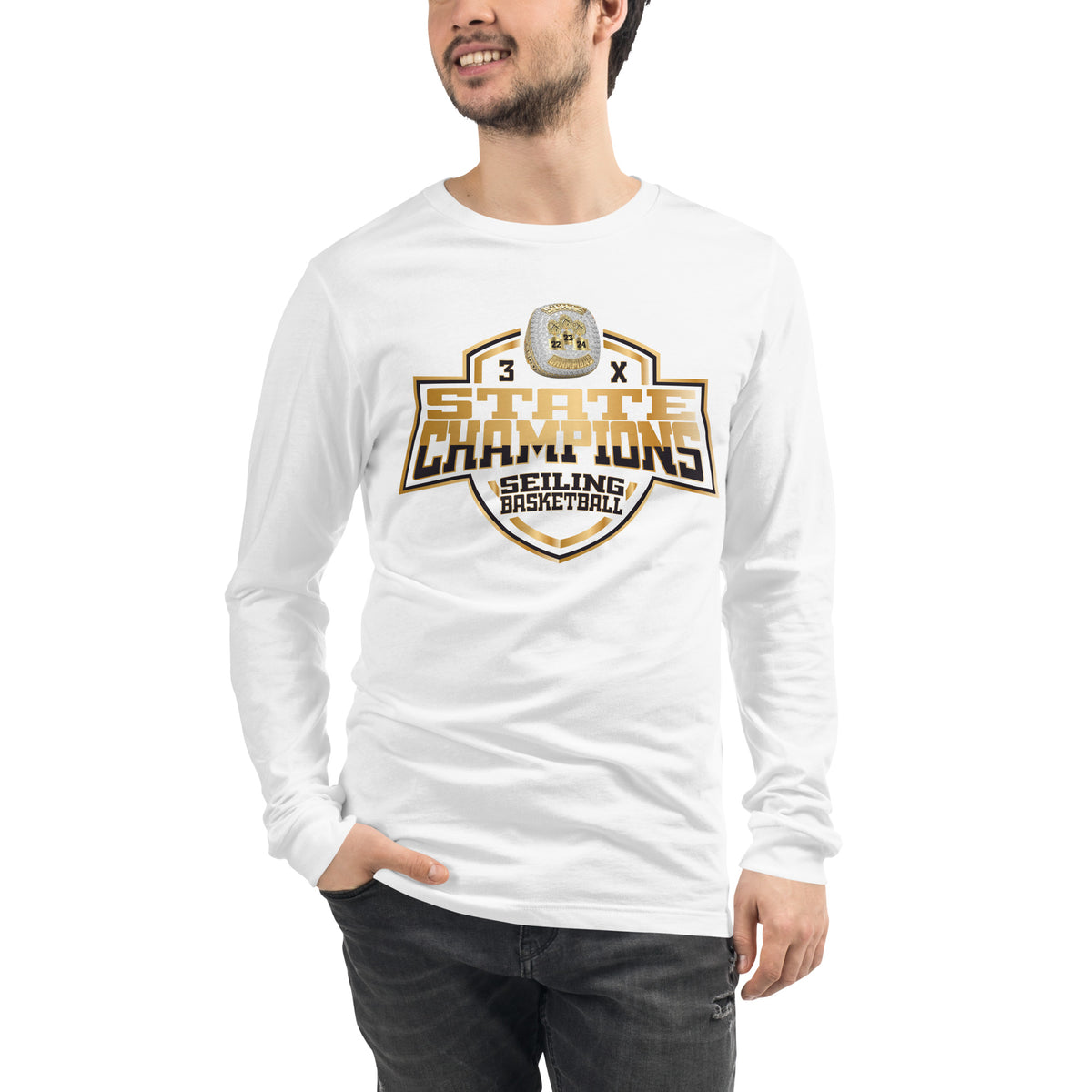 Seiling High School Basketball -Women's 2024 Unisex Long Sleeve Tee