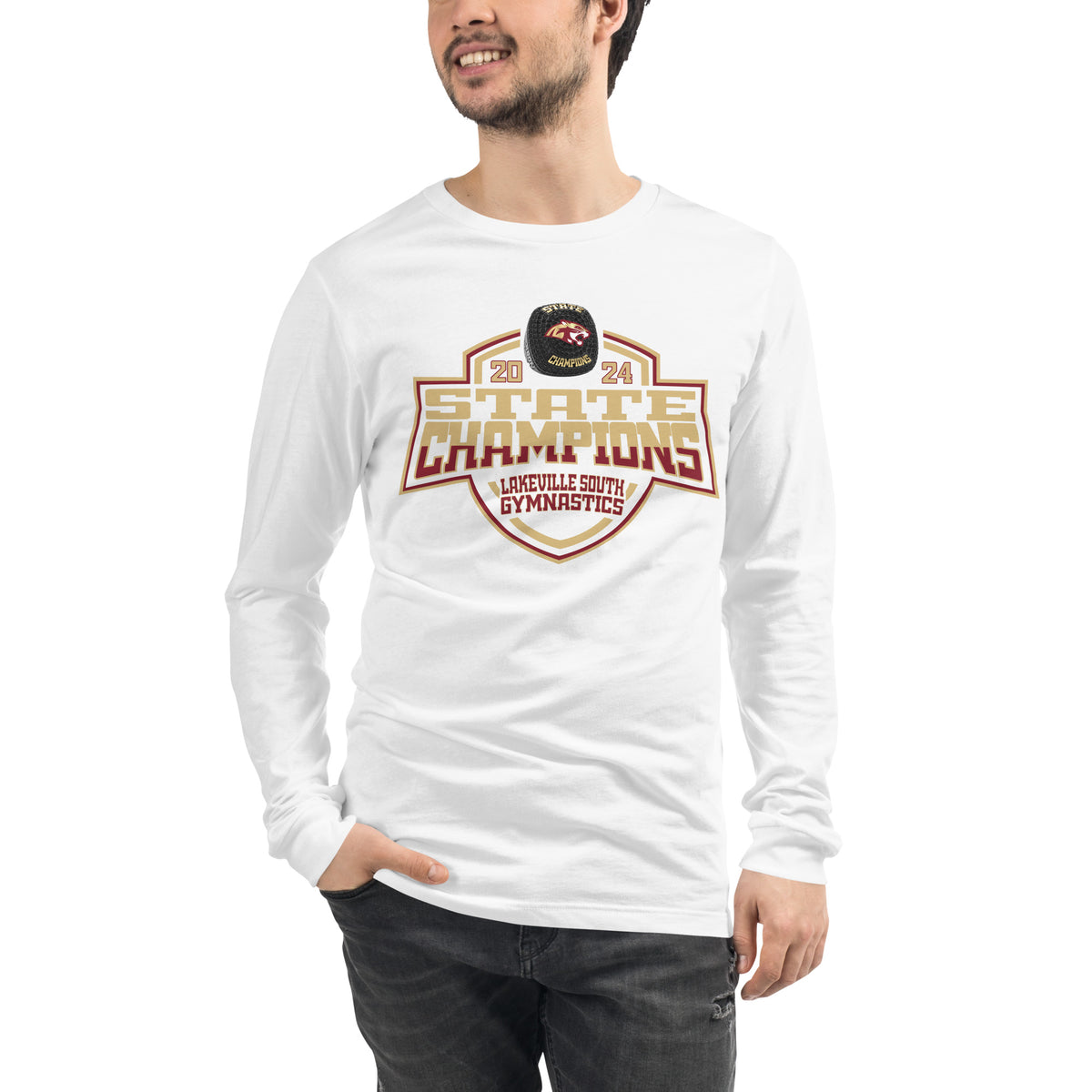 Lakeville South High School Gymnastics -Women's 2024 Unisex Long Sleeve Tee