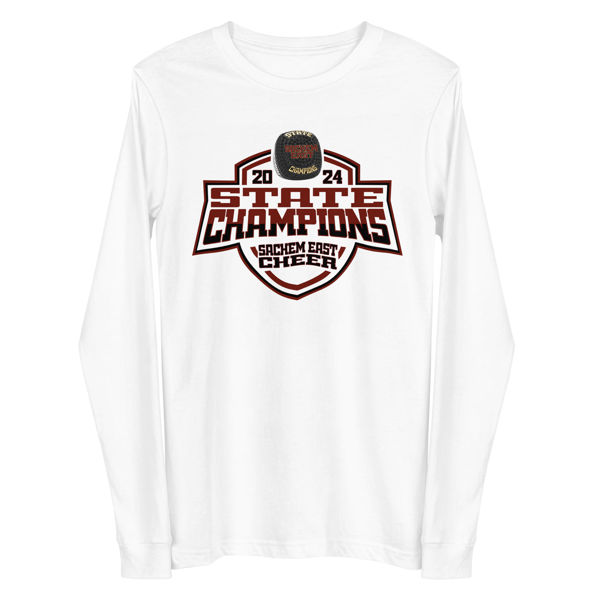 Sachem High School East Campus Cheer 2024 Unisex Long Sleeve Tee
