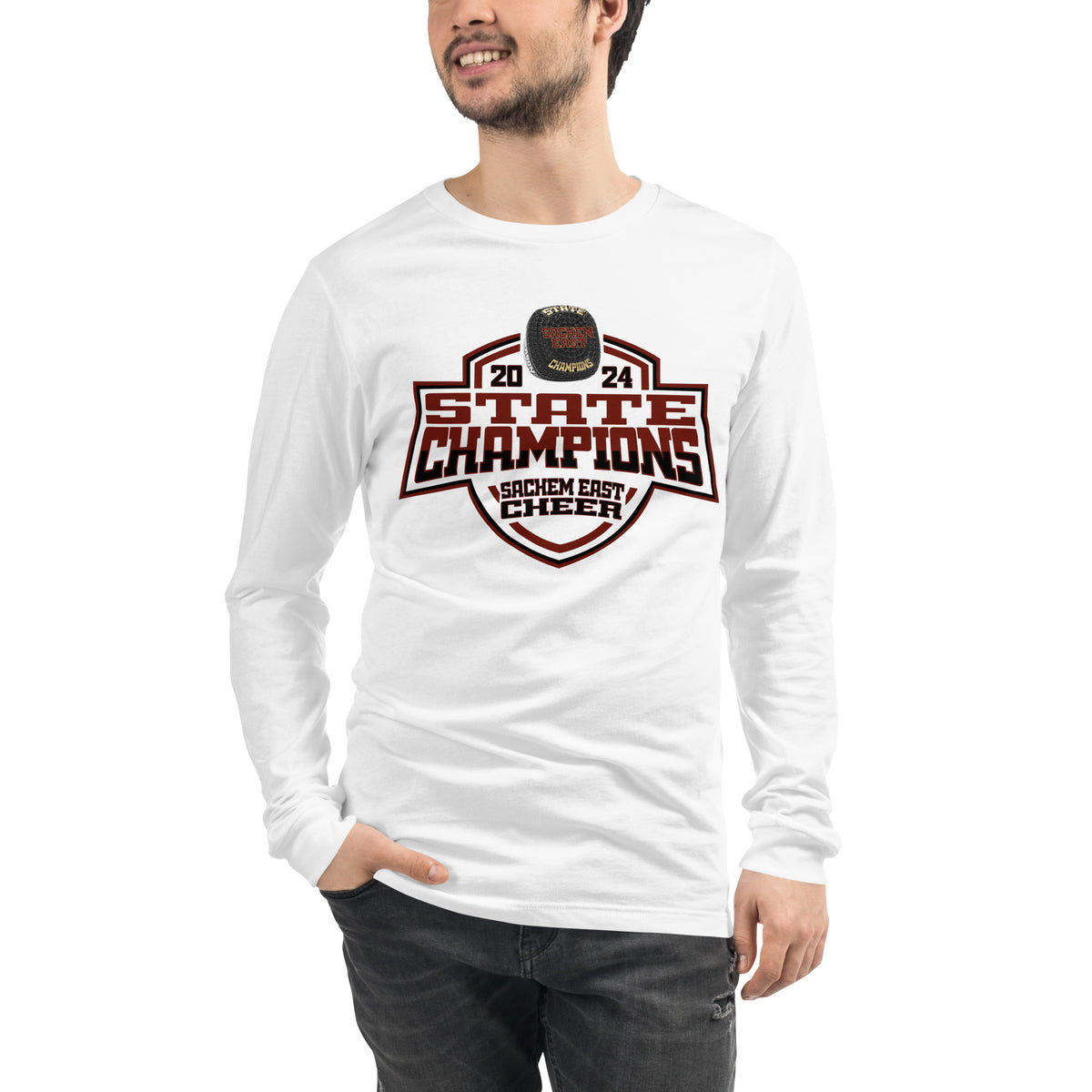 Sachem High School East Campus Cheer 2024 Unisex Long Sleeve Tee