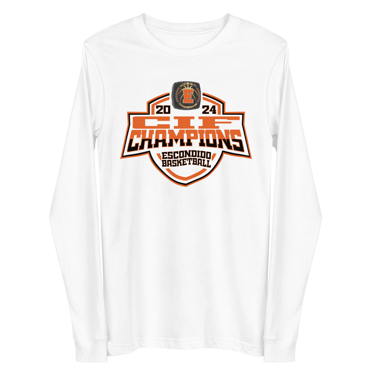 Escondido High School Basketball -Women's 2024 Unisex Long Sleeve Tee