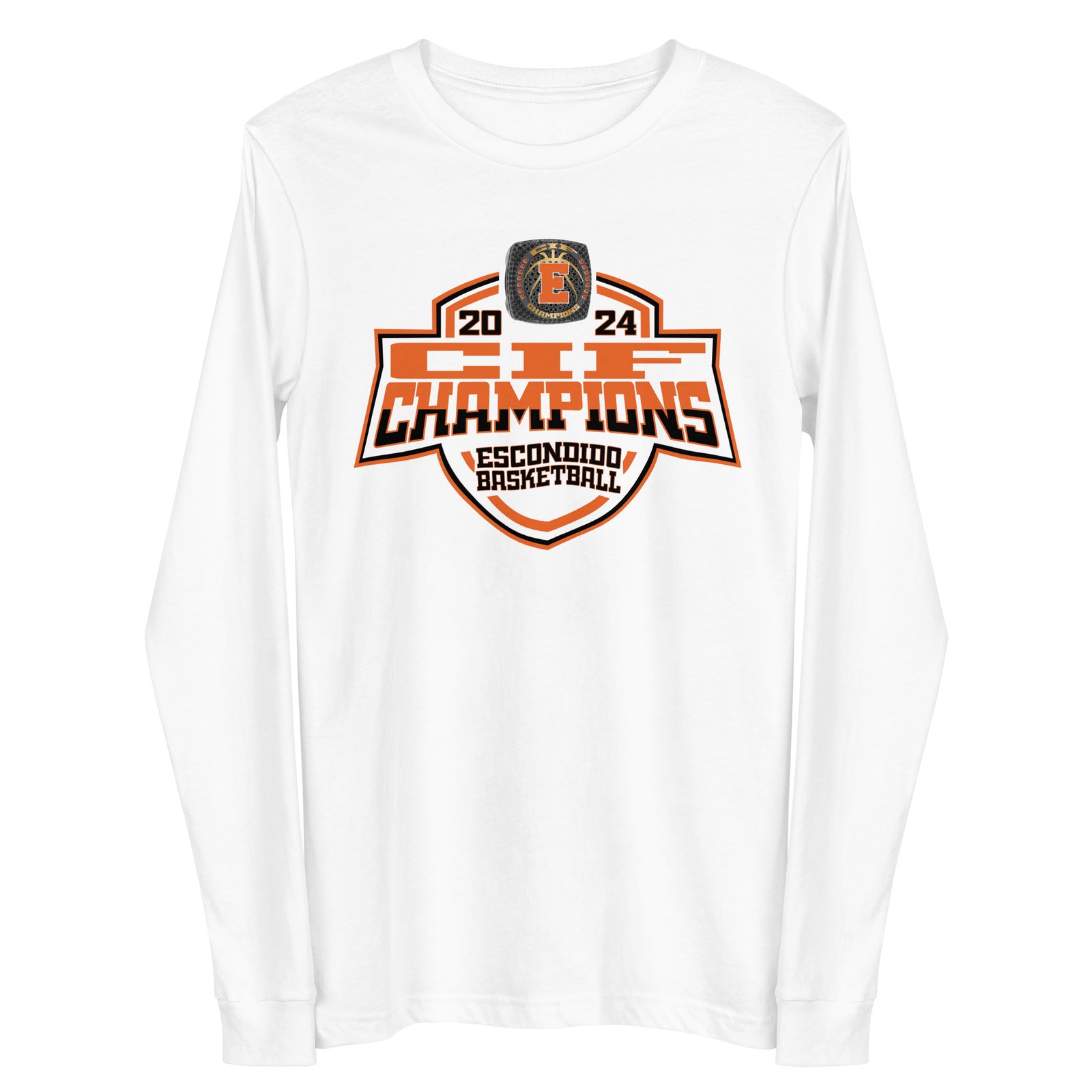 Escondido High School Basketball -Women's 2024 Unisex Long Sleeve Tee