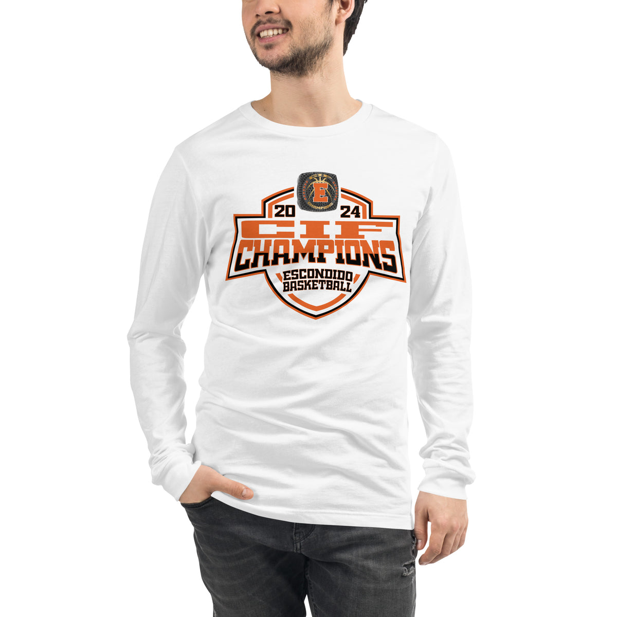 Escondido High School Basketball -Women's 2024 Unisex Long Sleeve Tee