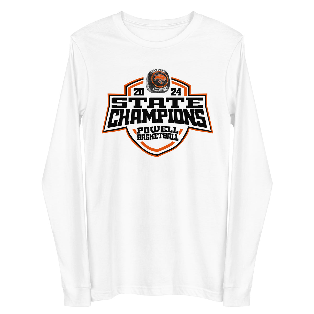 Powell High School Basketball -Men's 2024 Unisex Long Sleeve Tee
