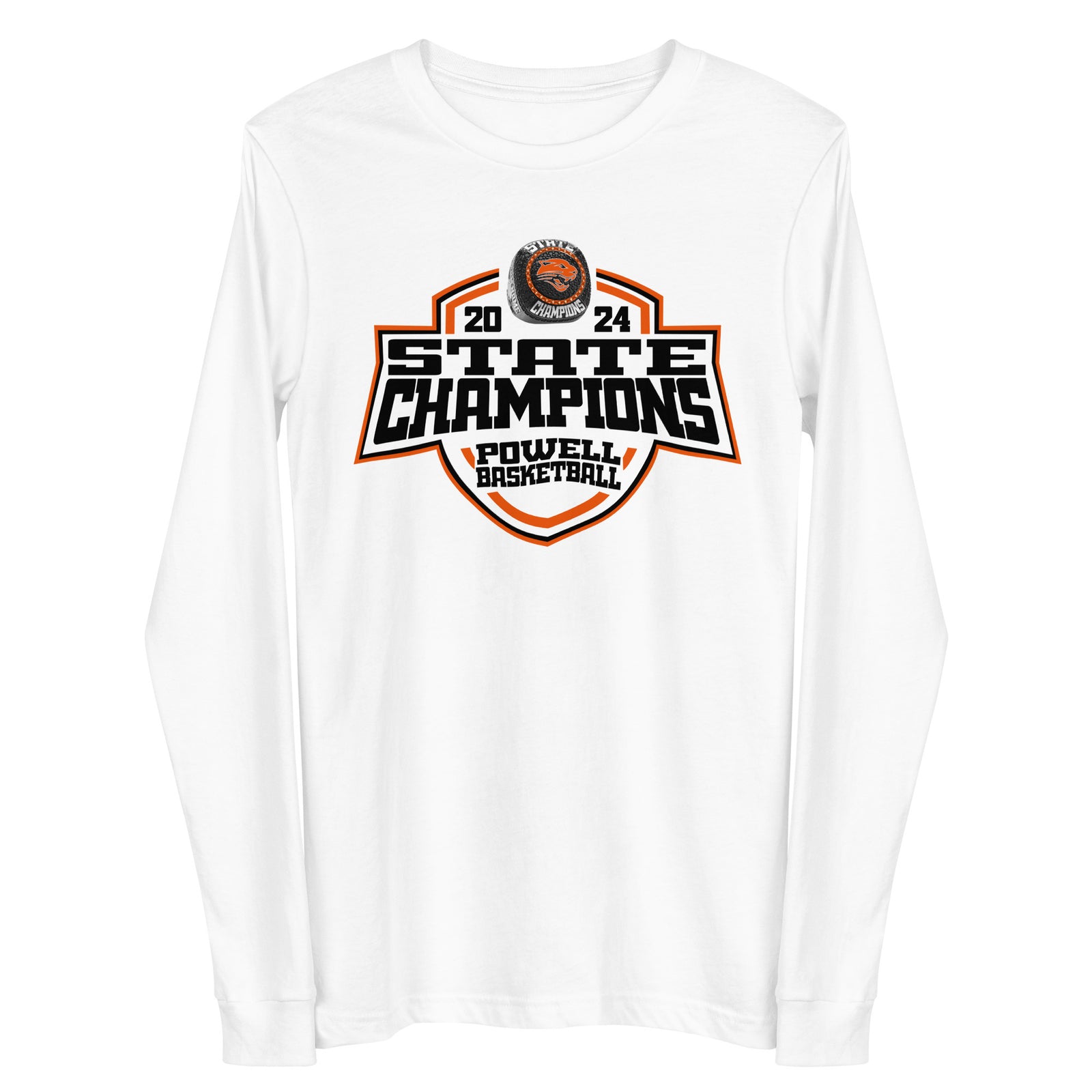 Powell High School Basketball -Men's 2024 Unisex Long Sleeve Tee