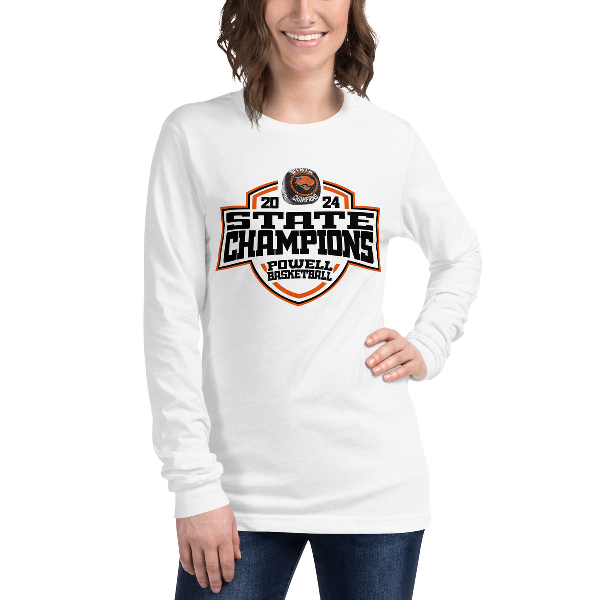Powell High School Basketball -Men's 2024 Unisex Long Sleeve Tee