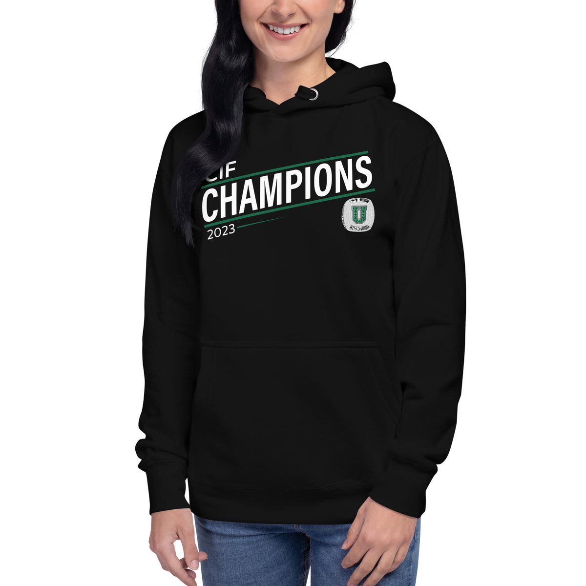 Upland High School Swimming &amp; Diving 2023 Unisex Hoodie