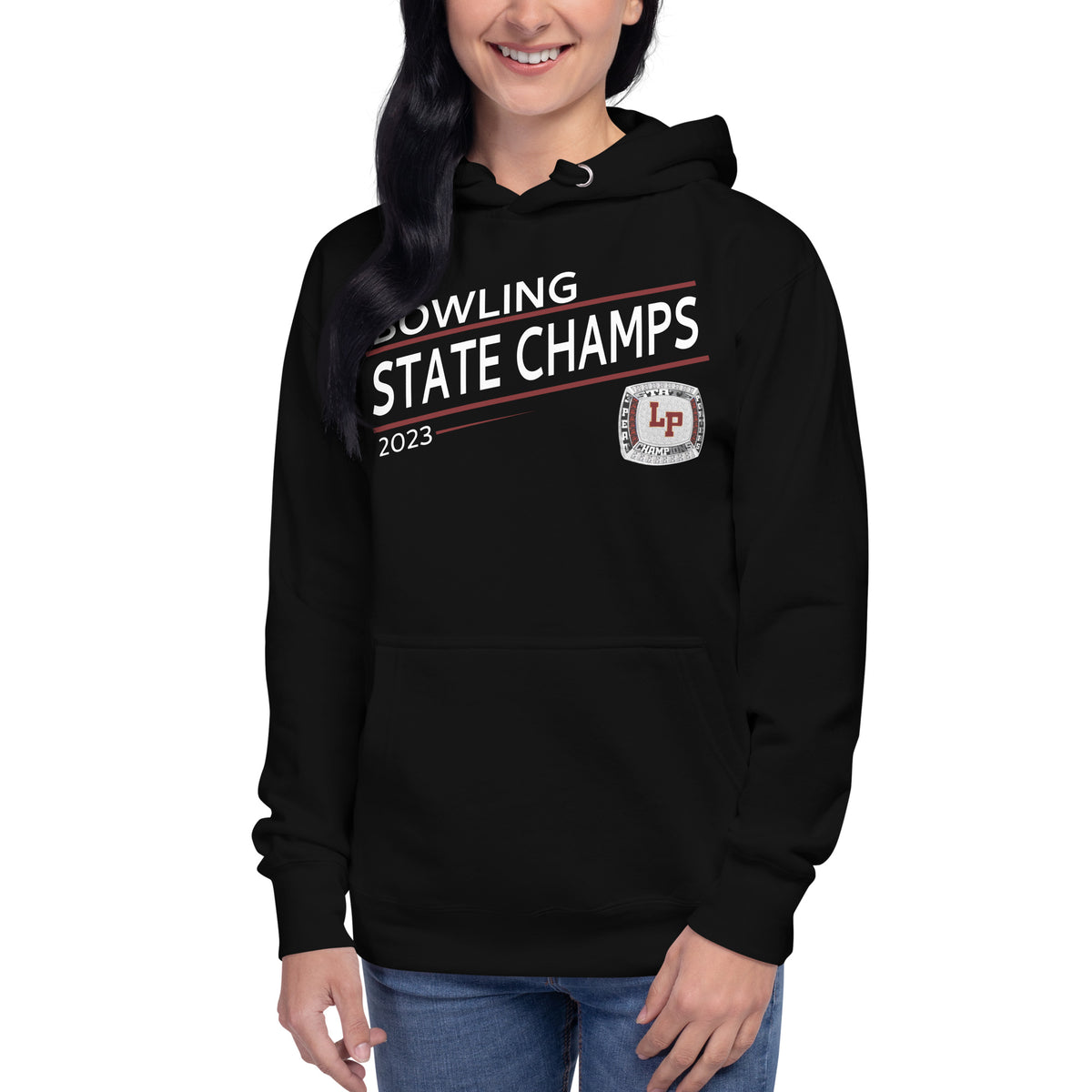Lockport Township High School Bowling 2023 Unisex Hoodie