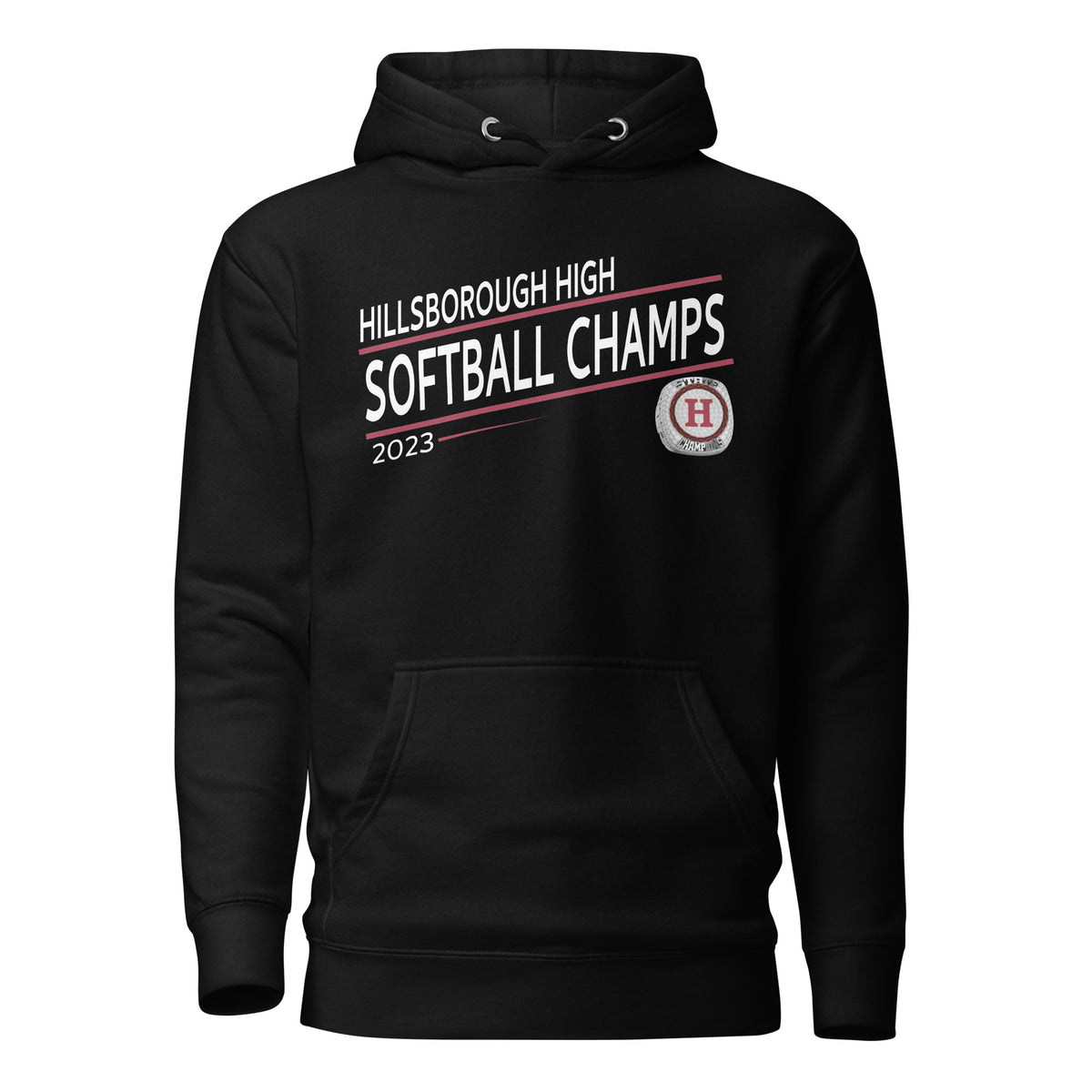 Hillsborough High School Softball 2023 Unisex Hoodie