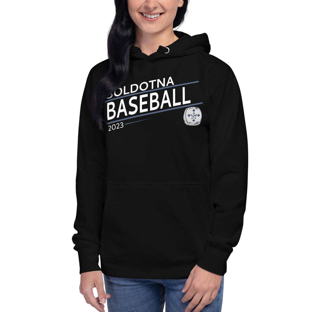 Soldotna High School Baseball 2023 Unisex Hoodie