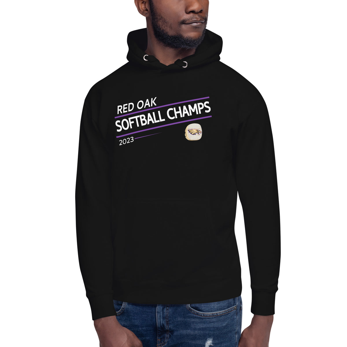 Red Oak High School Softball 2023 Unisex Hoodie