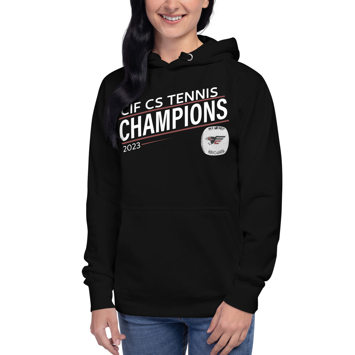 Fresno Christian High School Tennis -Men's 2023 Unisex Hoodie