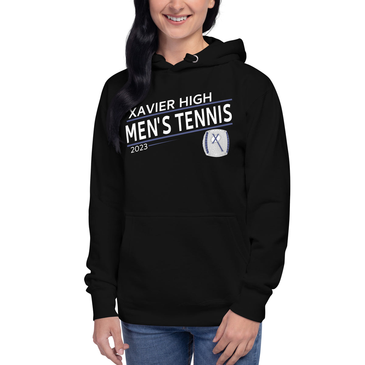 Xavier High School Tennis -Men's 2023 Unisex Hoodie