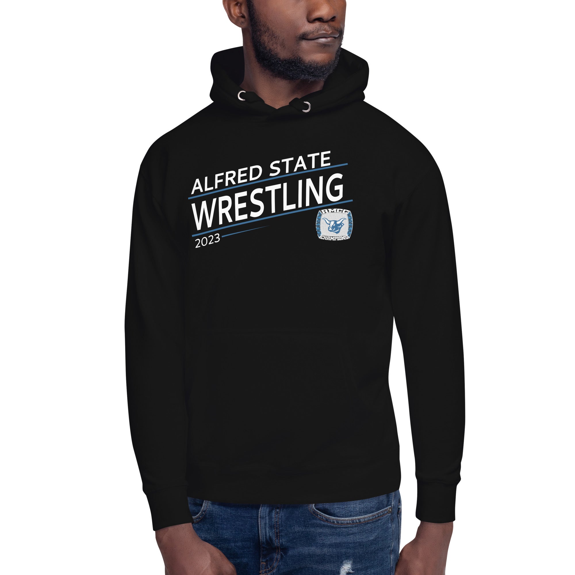 Alfred State College Wrestling 2023 Unisex Hoodie