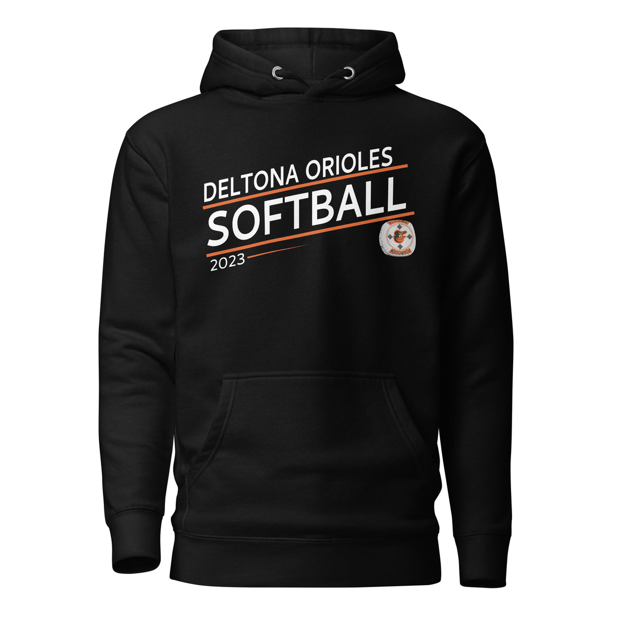 Deltona Orioles Softball 2023 Unisex Hoodie