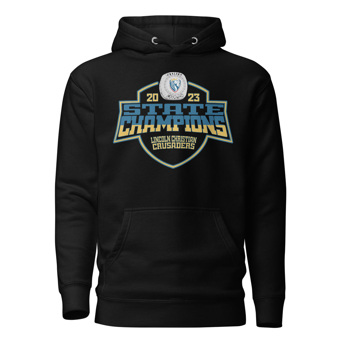 Lincoln Christian High School Tennis -Men's 2023 Unisex Hoodie