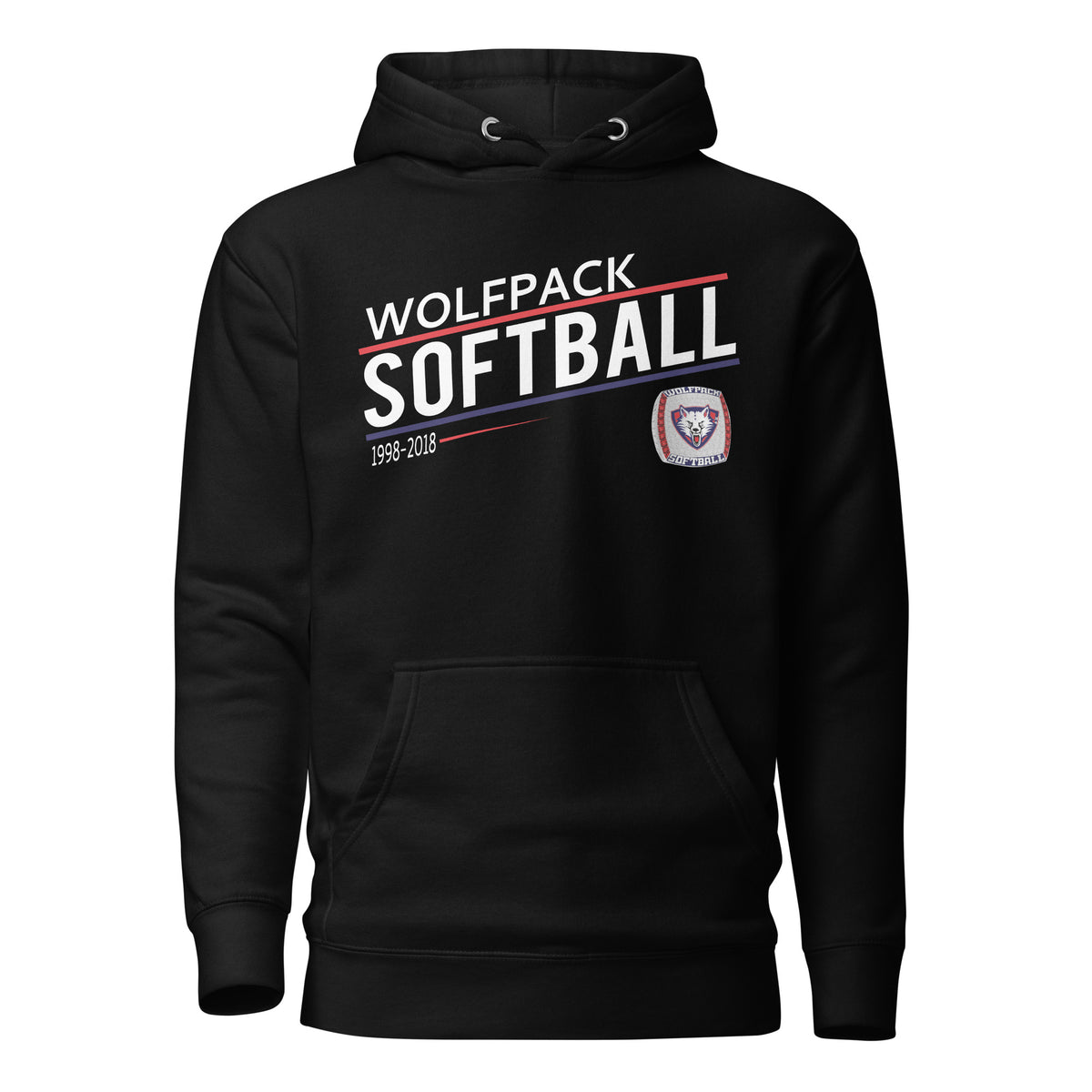 Wolfpack Softball Softball 2023 Unisex Hoodie