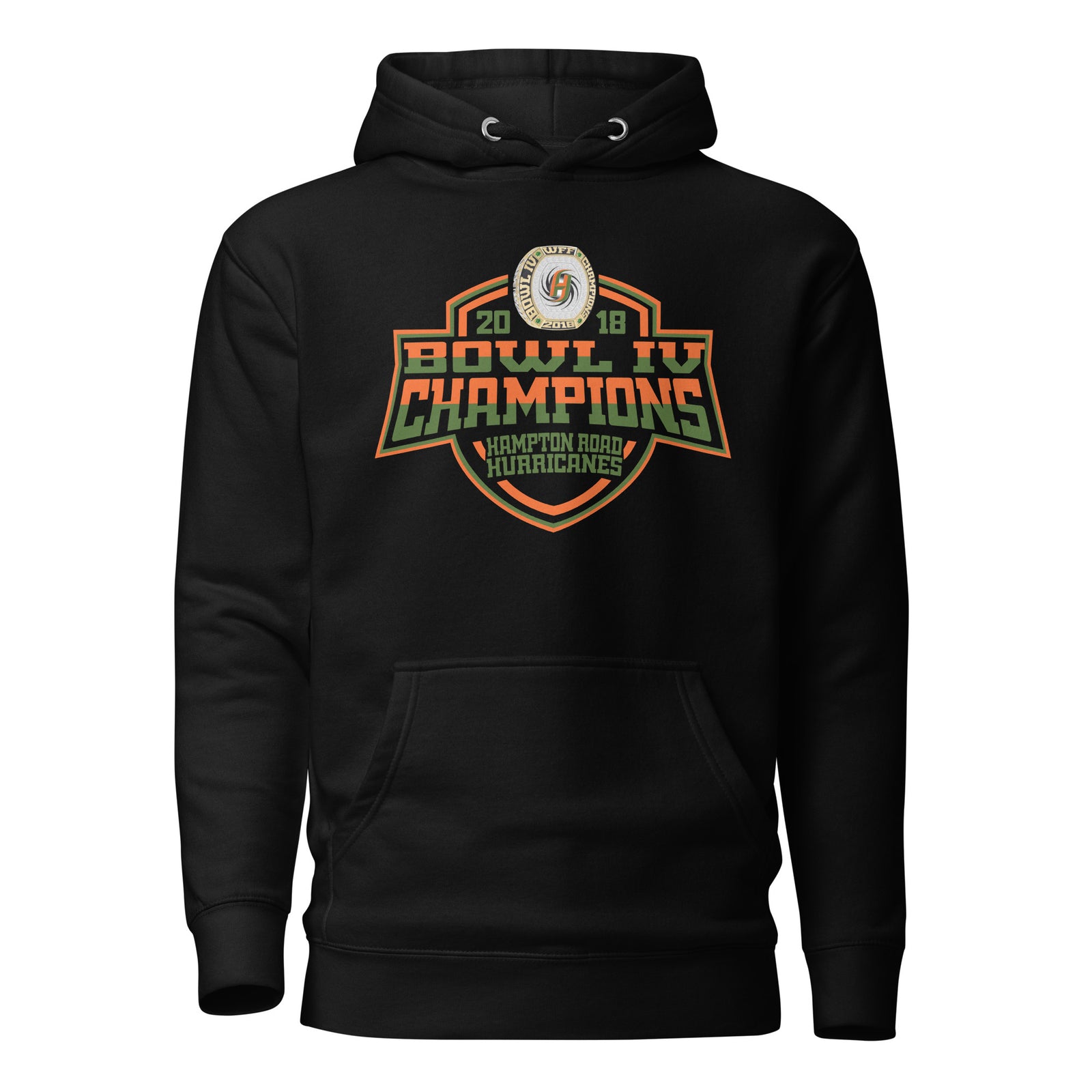 Hampton Road Hurricanes Football 2018 Unisex Hoodie