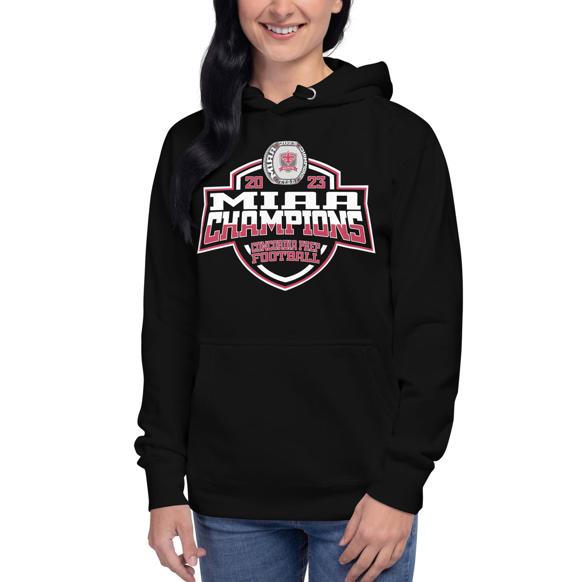 Concordia Preparatory School Football 2023 Unisex Hoodie