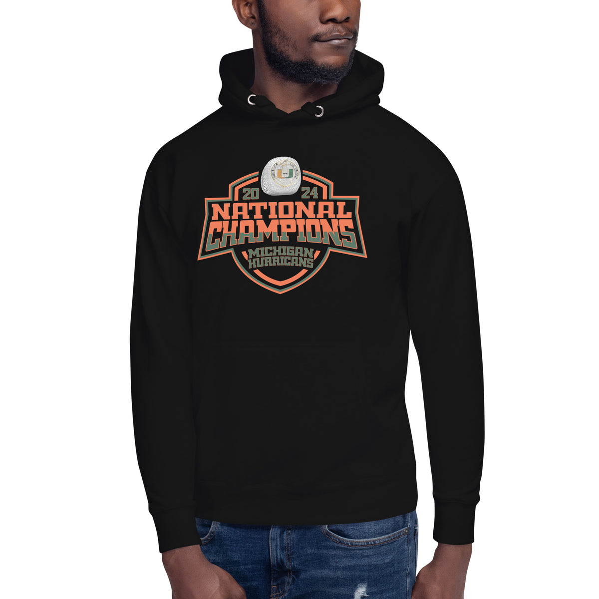 Michigan Hurricanes Football 2024 Unisex Hoodie