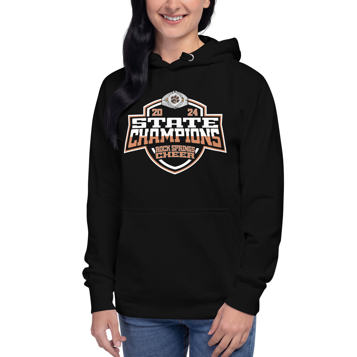 Rock Springs High School Cheer 2024 Unisex Hoodie