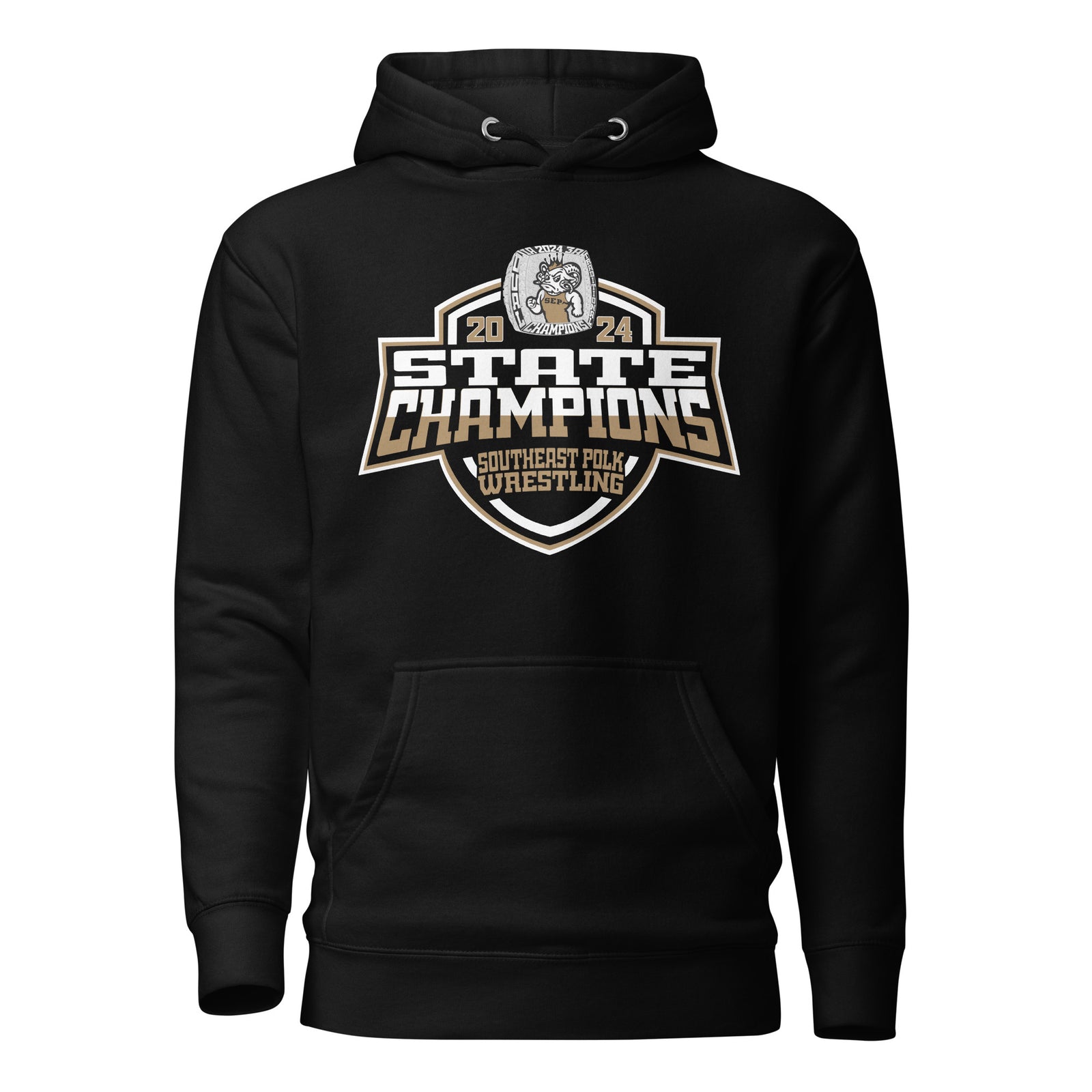 Southeast Polk High School Wrestling 2024 Unisex Hoodie