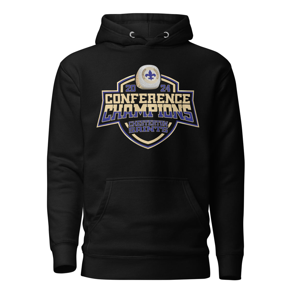 Chesterton Academy Basketball -Men's 2024 Unisex Hoodie