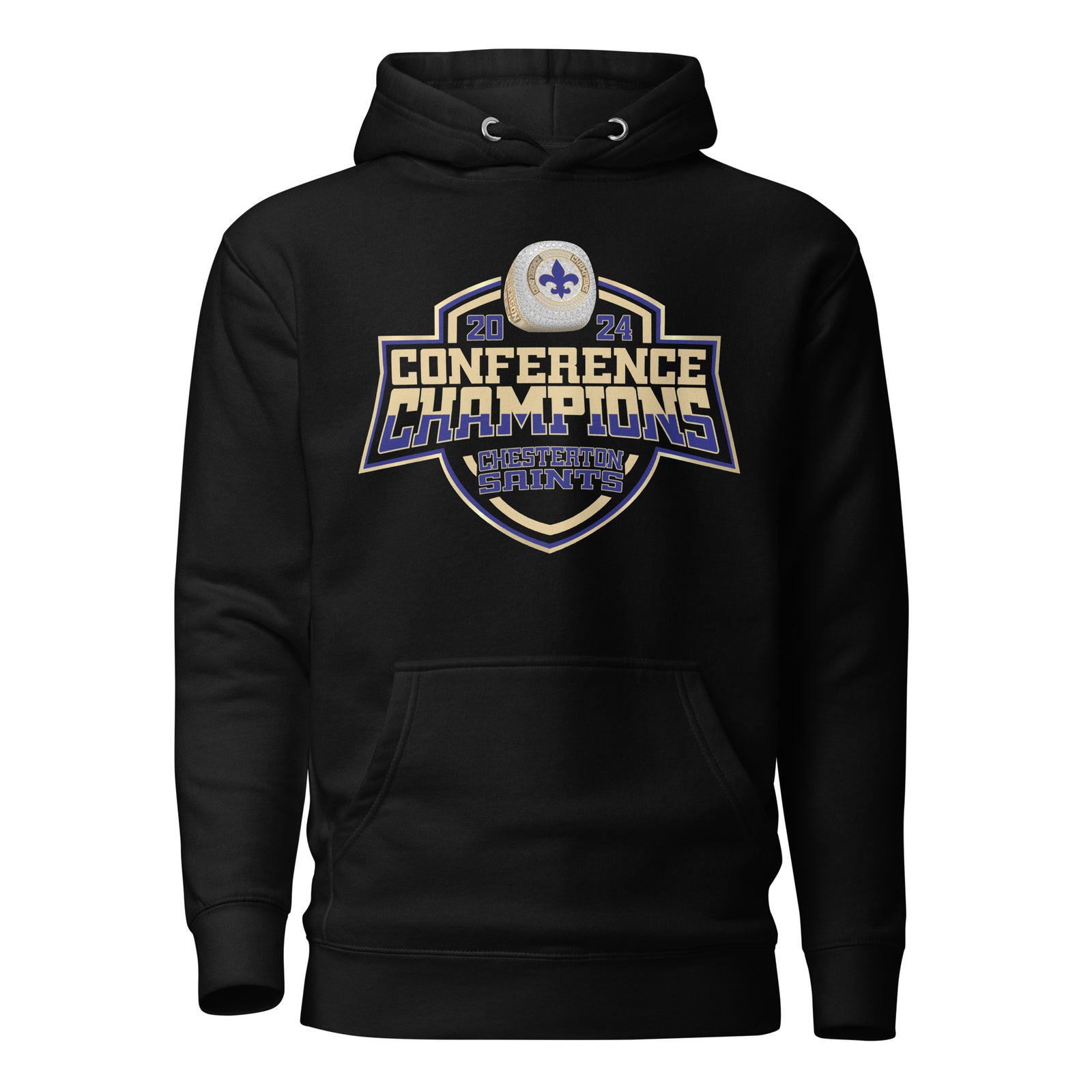 Chesterton Academy Basketball -Men's 2024 Unisex Hoodie