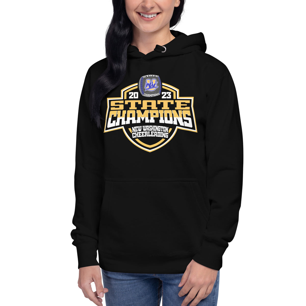 New Washington High School Cheer 2023 Unisex Hoodie