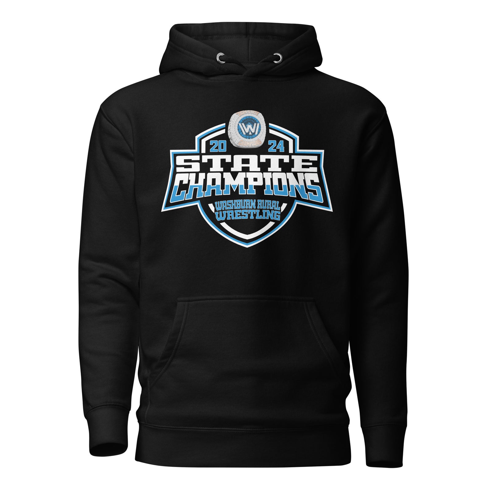 Washburn Rural High School Wrestling - Women's 2024 Unisex Hoodie