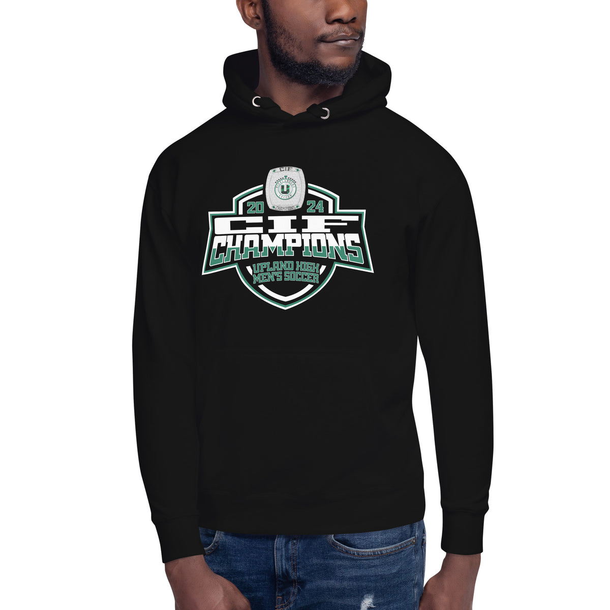 Upland High School Soccer -Men's 2024 Unisex Hoodie
