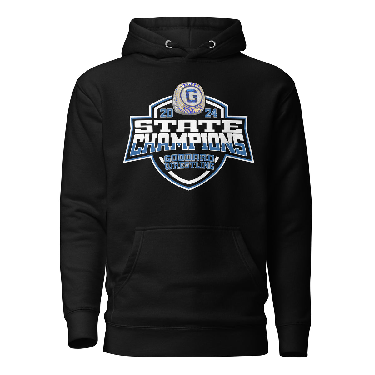 Goddard High School Wrestling 2024 Unisex Hoodie