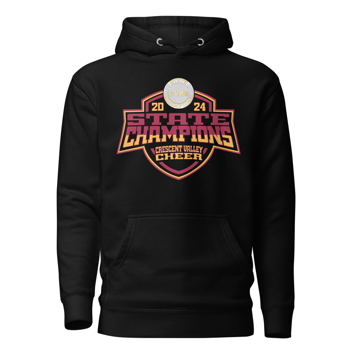 Crescent Valley High School Cheer 2024 Unisex Hoodie