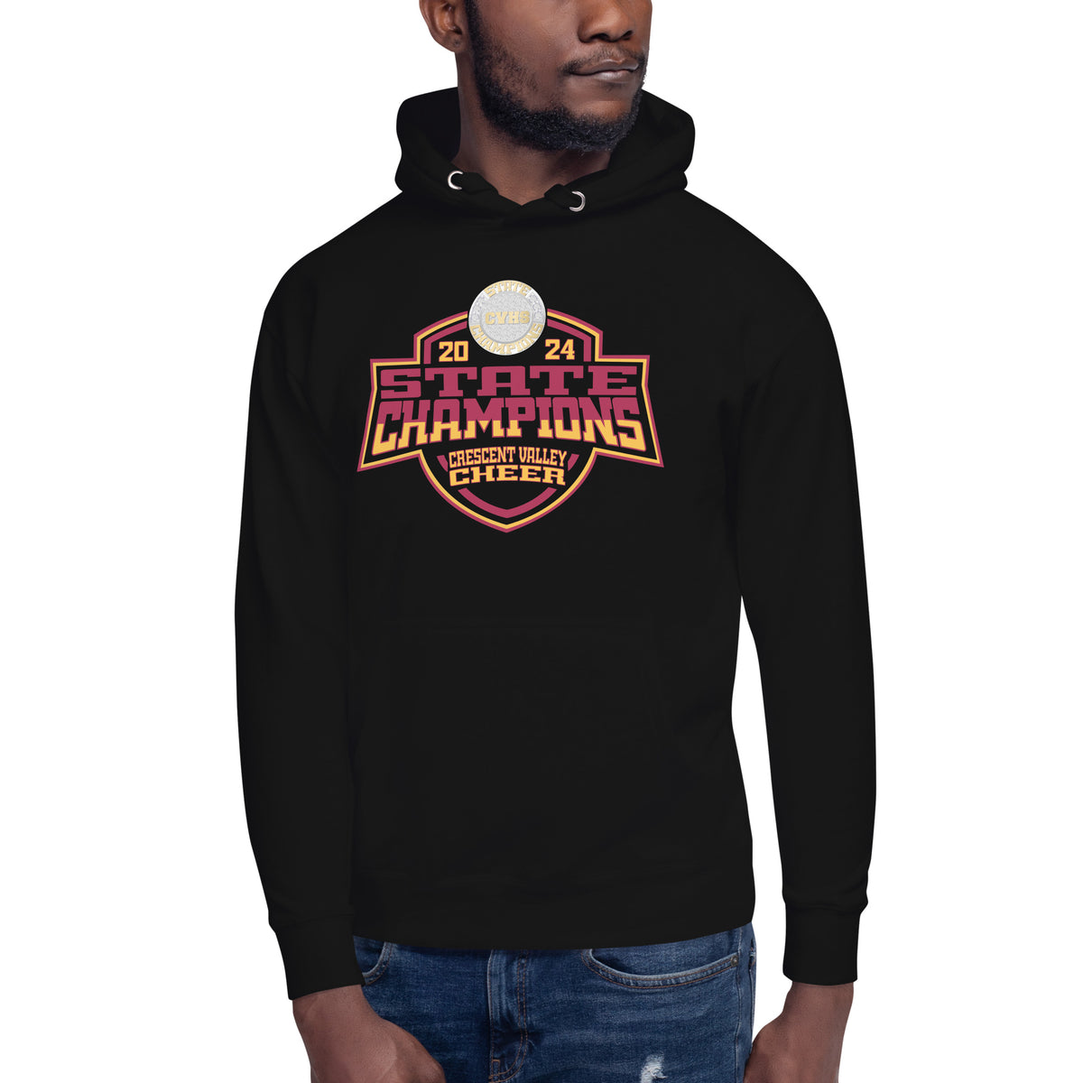 Crescent Valley High School Cheer 2024 Unisex Hoodie