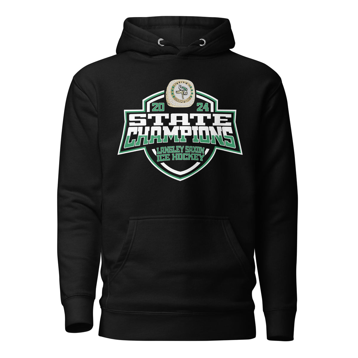 Langley Saxon Ice Hockey -Men's 2024 Unisex Hoodie