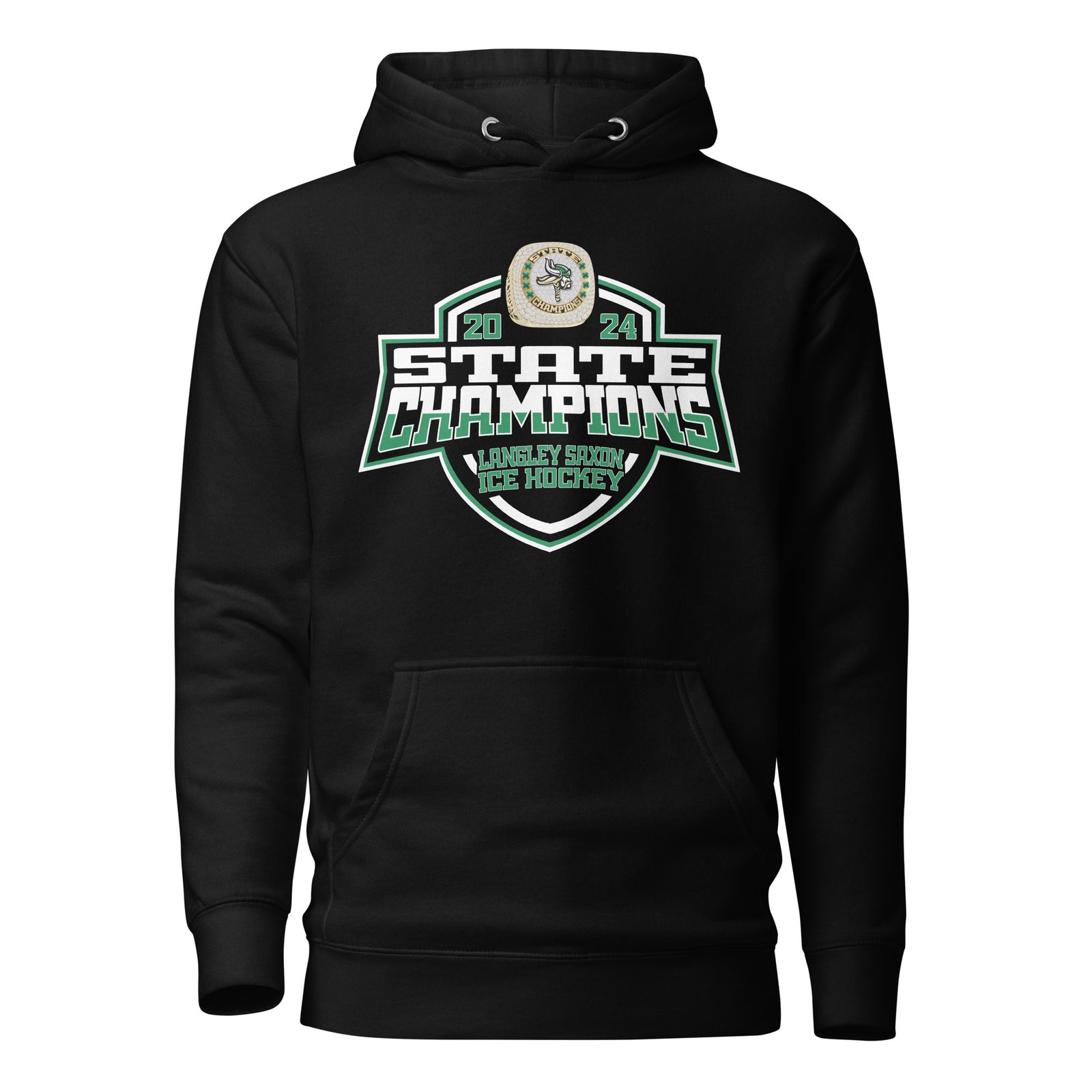 Langley Saxon Ice Hockey -Men's 2024 Unisex Hoodie
