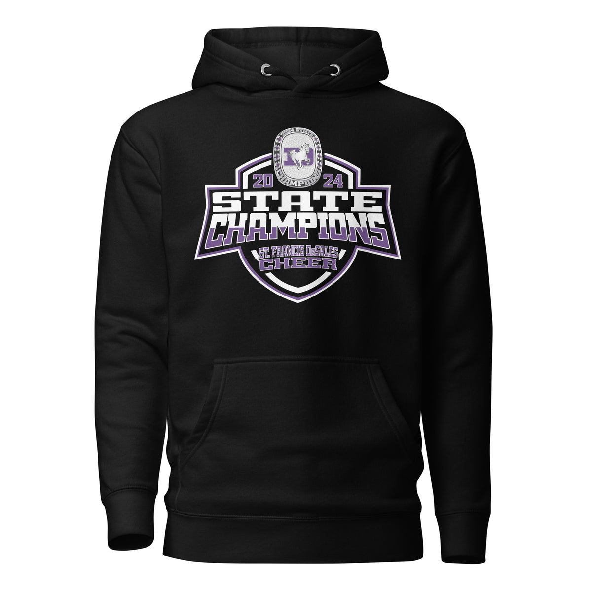St. Francis DeSales High School Cheer 2024 Unisex Hoodie
