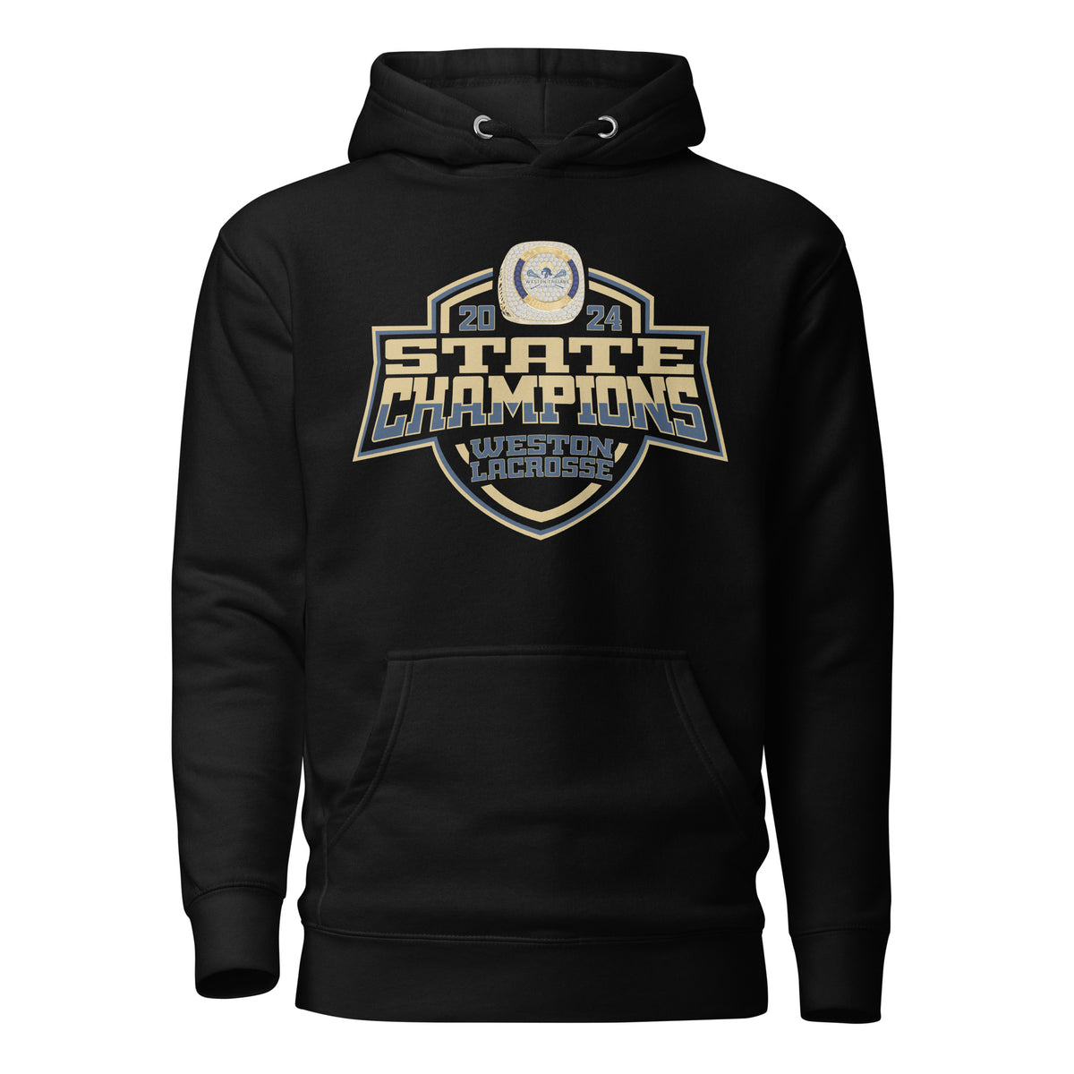 Weston High School Lacrosse -Men's 2024 Unisex Hoodie