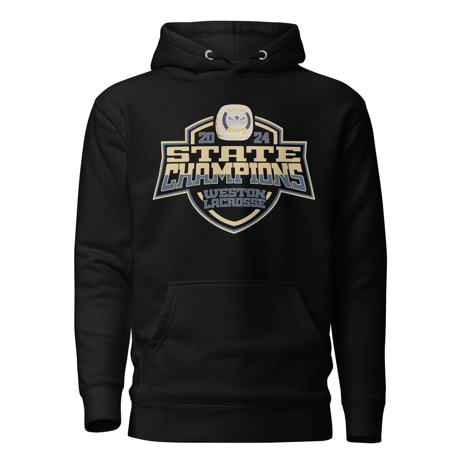 Weston High School Lacrosse -Men's 2024 Unisex Hoodie