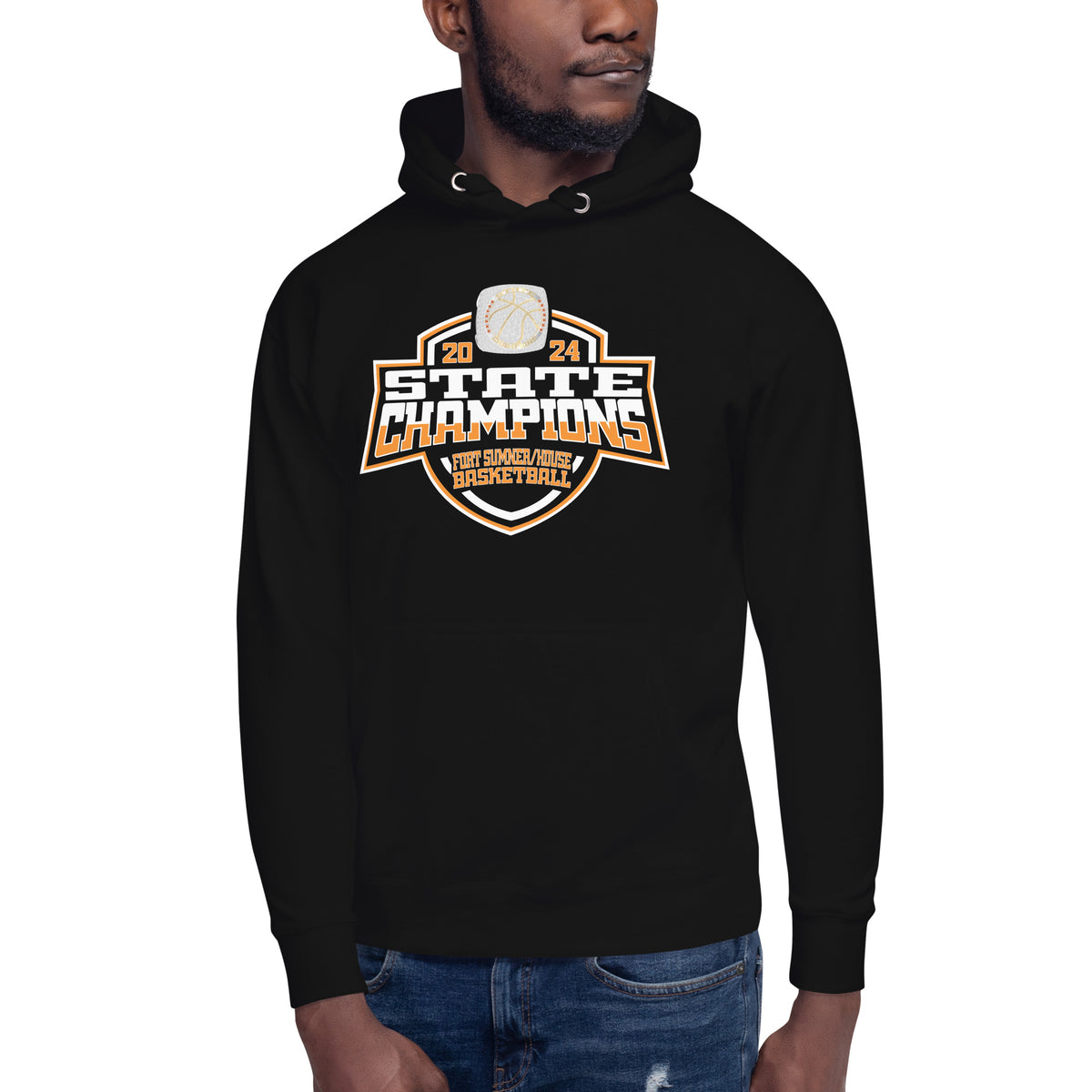 Fort Sumner/House High School (co-op) Basketball -Women's 2024 Unisex Hoodie