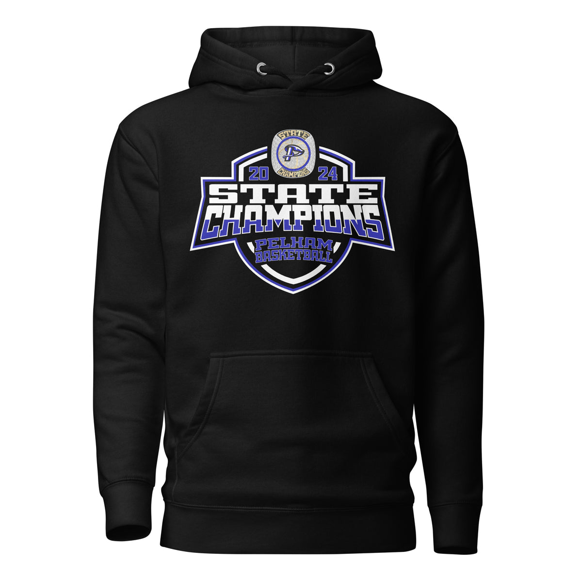 Pelham High School Basketball -Men's 2024 Unisex Hoodie
