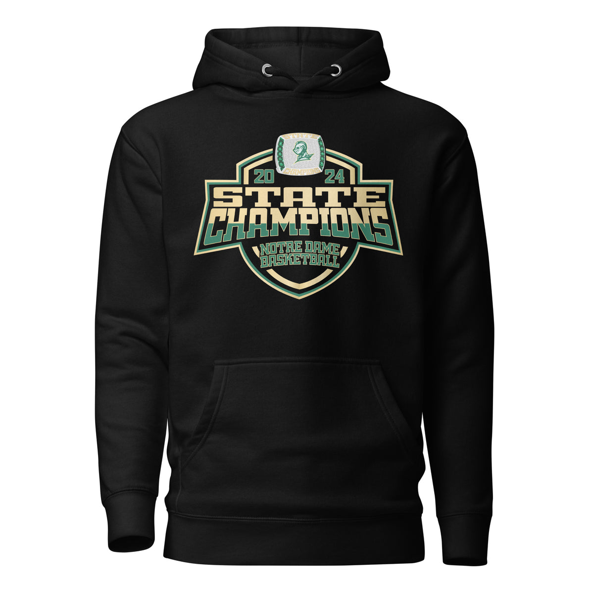 Notre Dame High School Basketball -Men's 2024 Unisex Hoodie