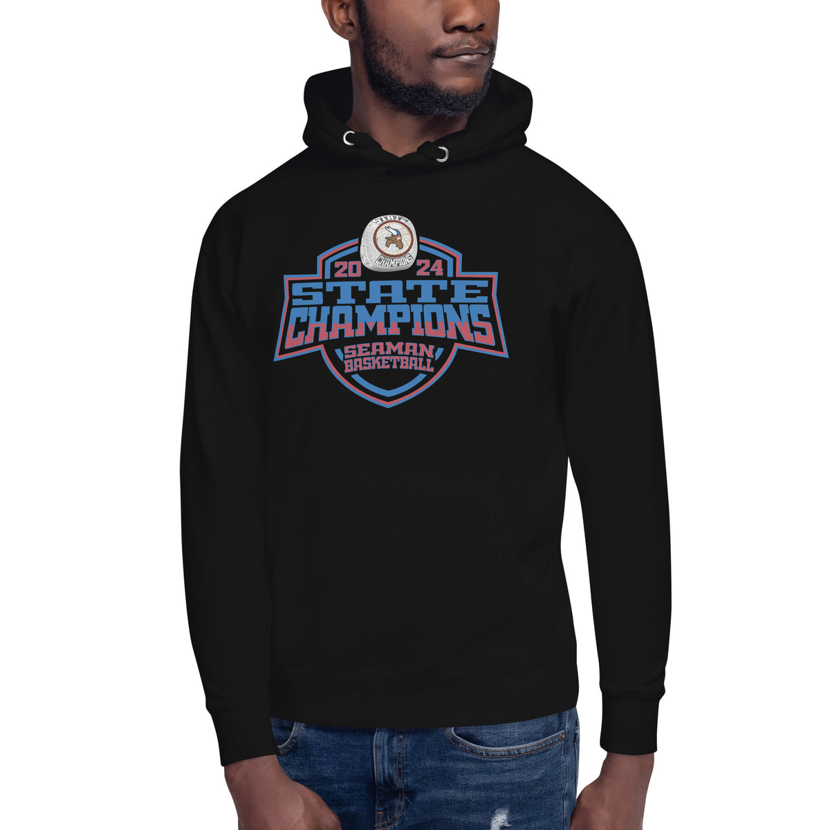 Seaman High School Basketball -Women's 2024 Unisex Hoodie