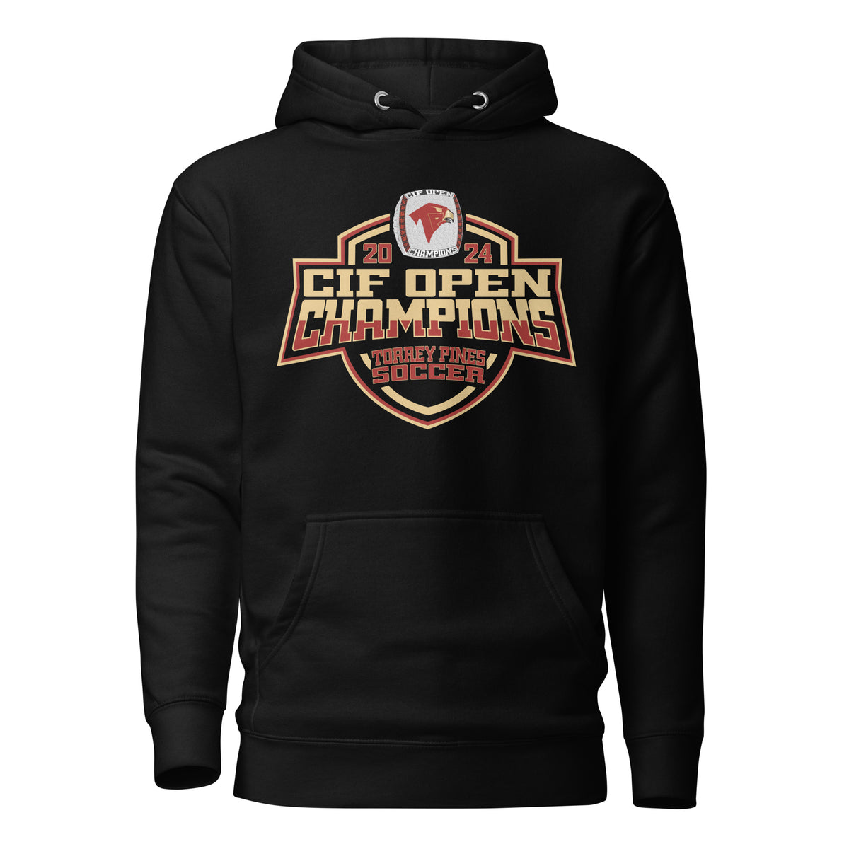 Torrey Pines High School Soccer -Women's 2024 Unisex Hoodie